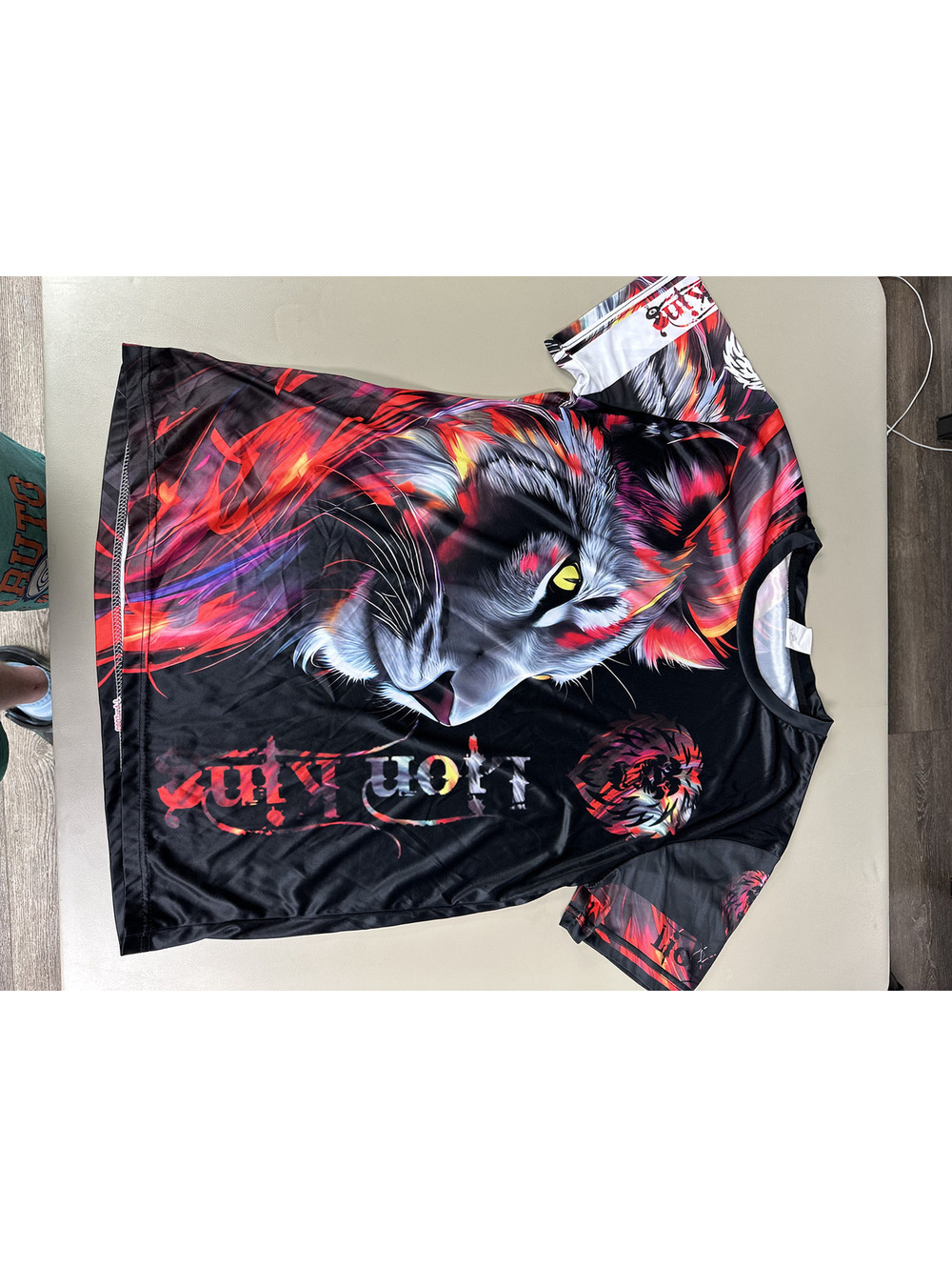 Lion King Graphic Polyester T-Shirt Size Large